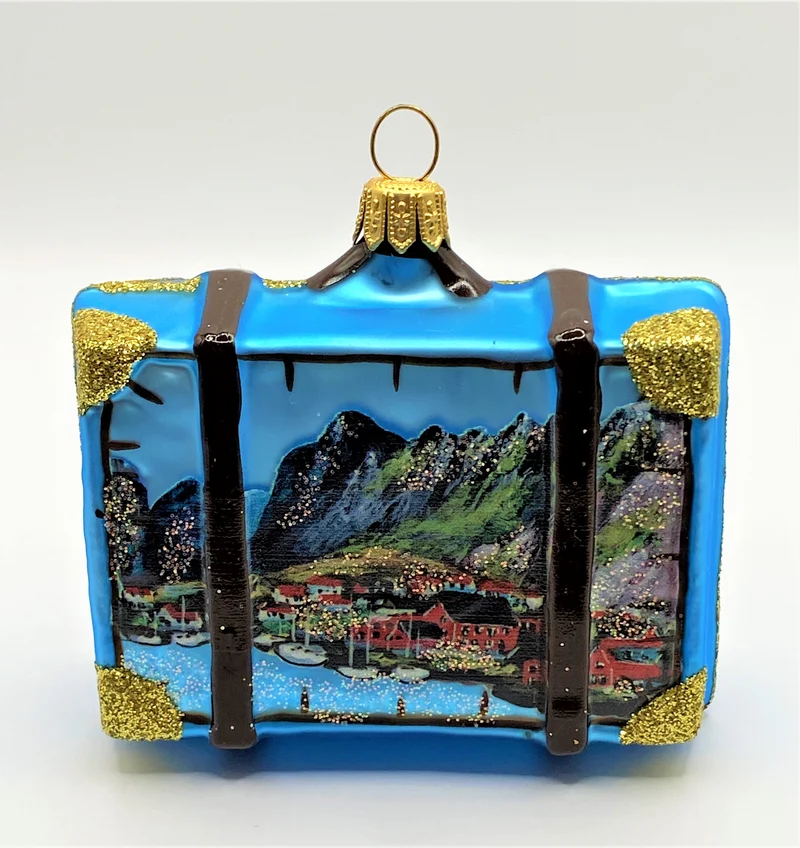 Norwegen Souvenir Koffer