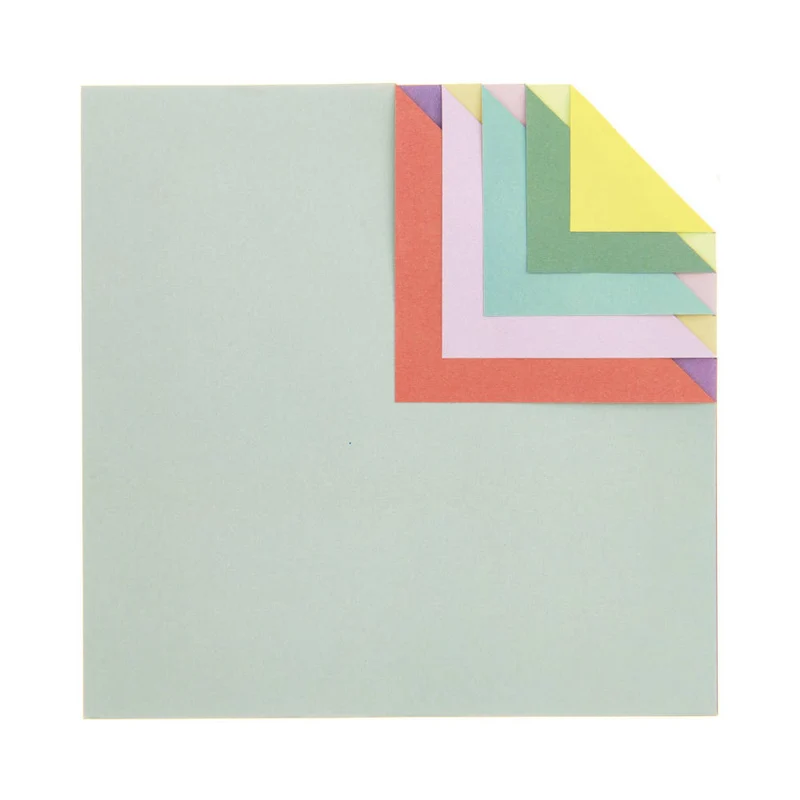 Rico Design Origami Papier, 15x15cm, duo color
