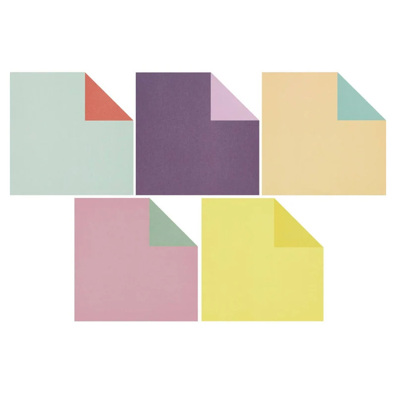Rico Design Origami Papier, 15x15cm, duo color