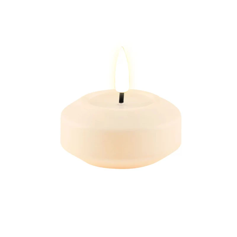 Deluxe Homeart Schwimmkerze LED 2Stck. , Creme