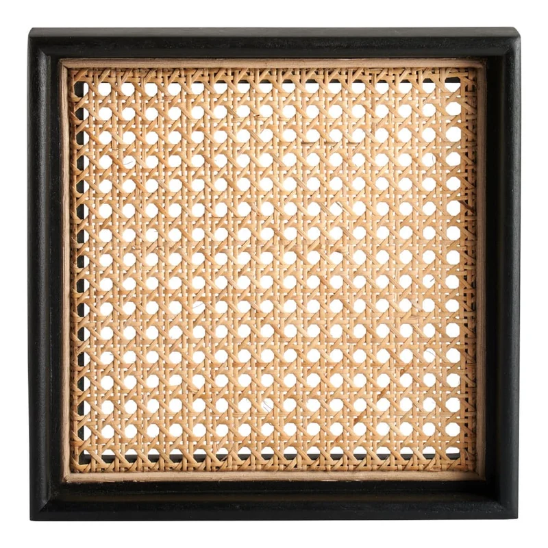 Quadratisches Tablett BENTO M Mangoholz 32x4x32cm