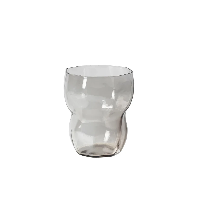 Broste Copenhagen Glas Limfjord grau, 350ml