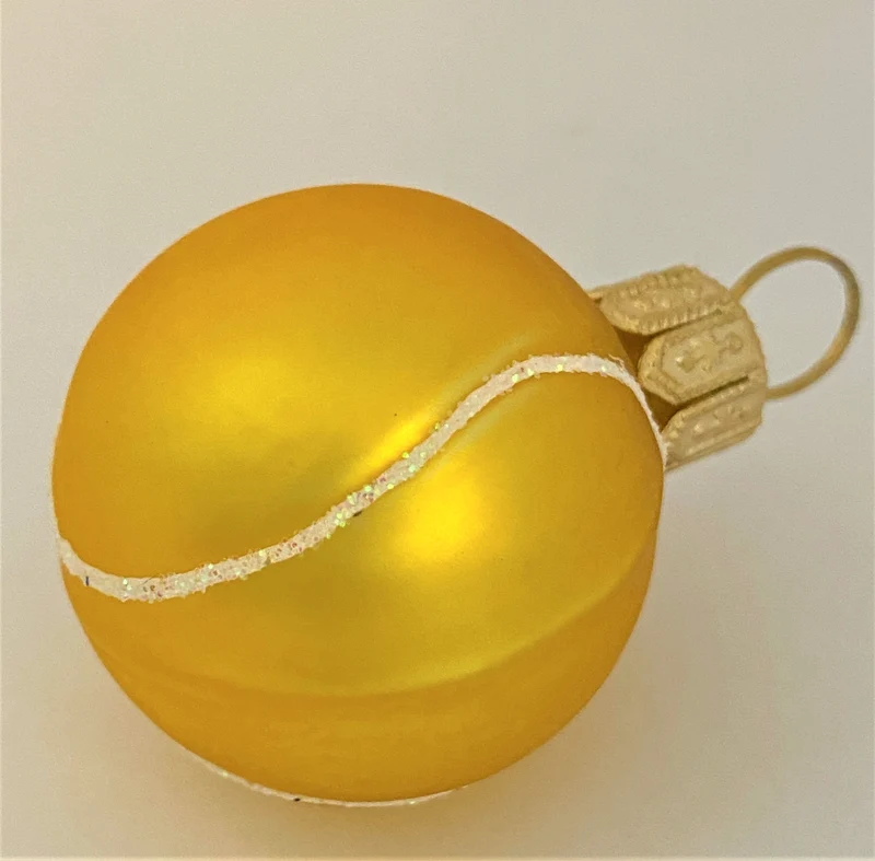 Kleiner gelber Tennisball