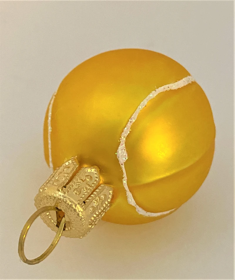 Kleiner gelber Tennisball