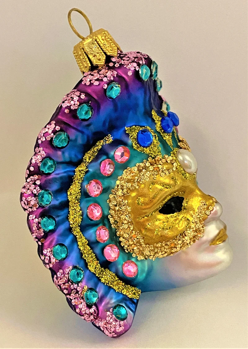 Bunte venezianische Maske
