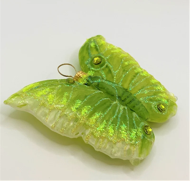 Schmetterling hellgrün