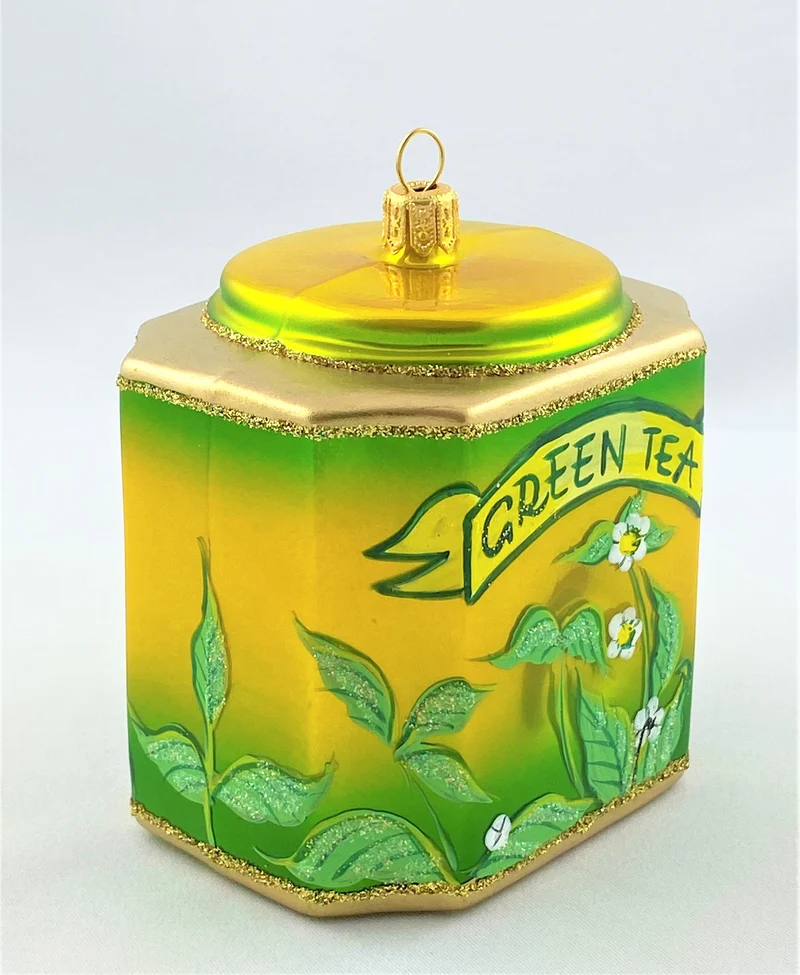 Dose für Grün-Tee Blätter