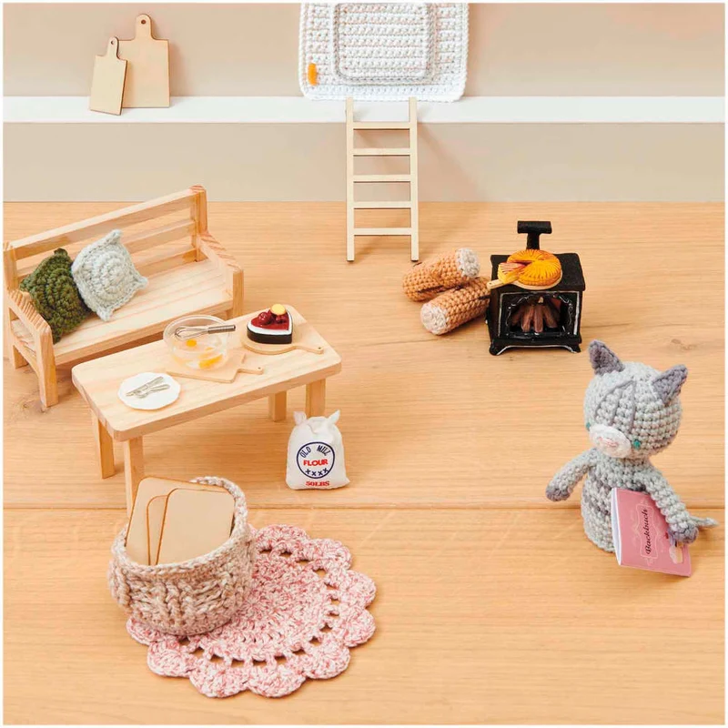 Rico Design Miniatur Schneidebrettchen, 5 teilig