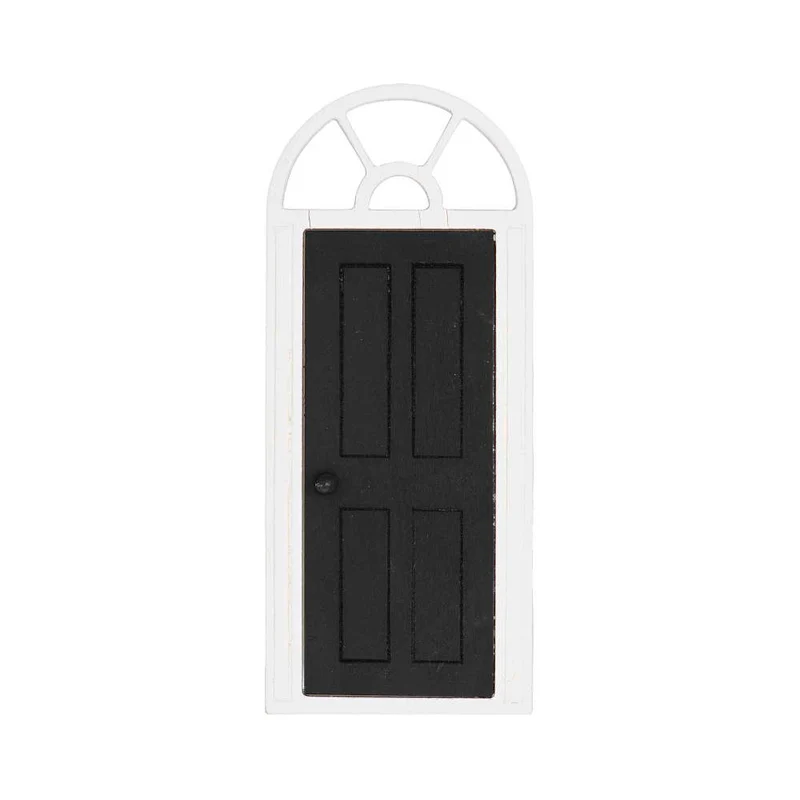 Rico Design Wichteltür, schwarz/weiß