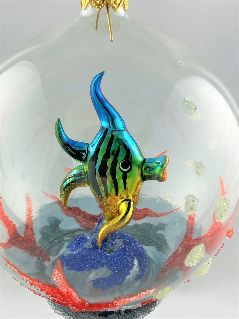 Bunter Fisch im Korallenriff