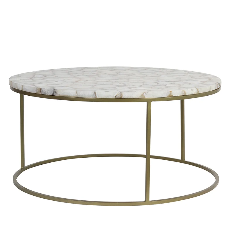 Couchtisch AXAT Achat antik-bronze