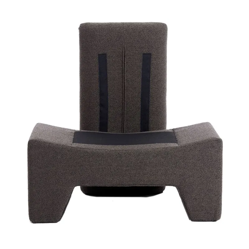Hocker DASHA, dunkel braun 80x40x48,5cm