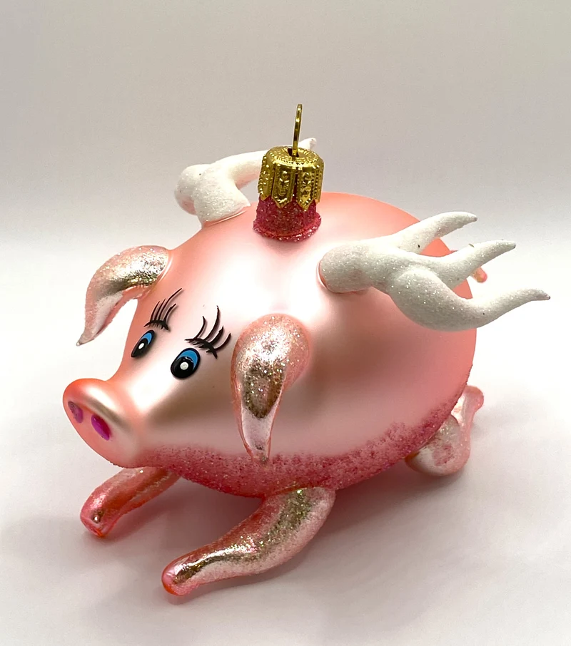 Süsses fliegendes Schweinchen