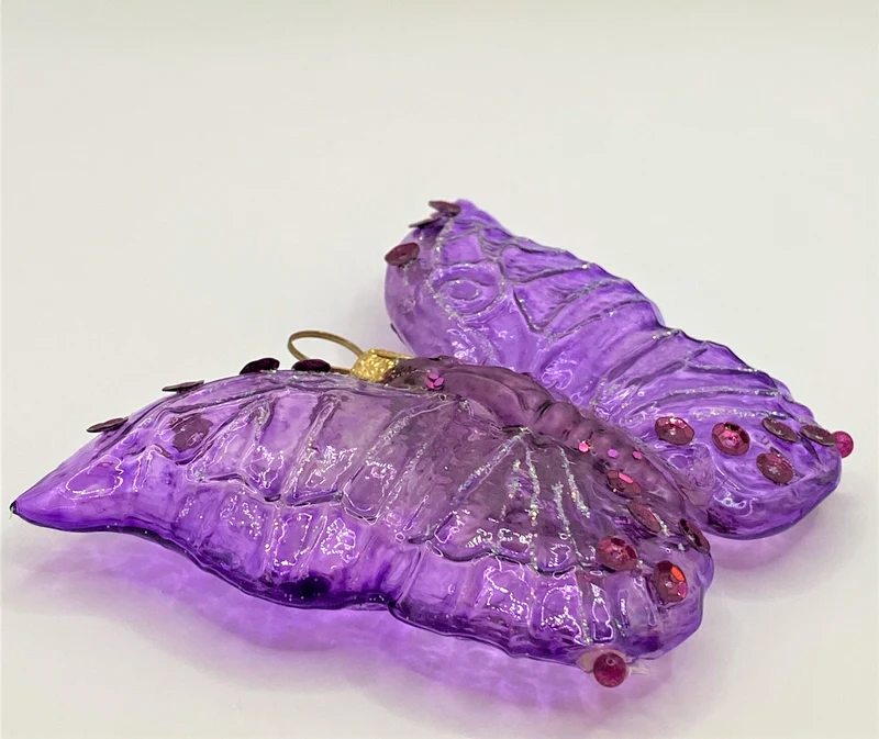 Schmetterling violett