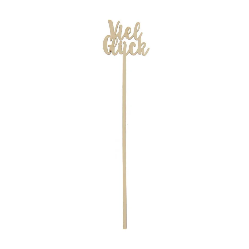 Rico Design Holzpicker, Viel Glück