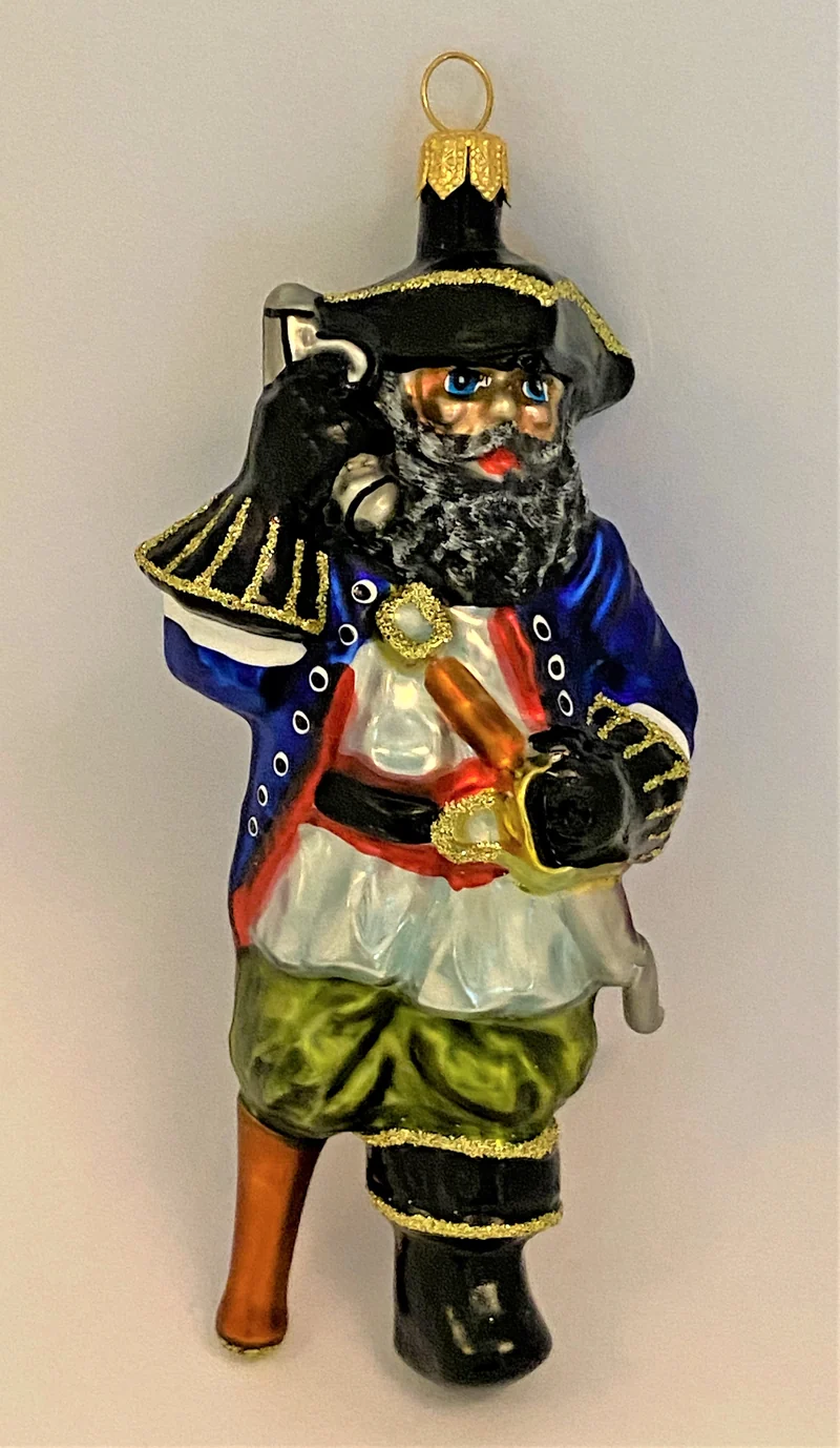 Pirat mit Holzbein