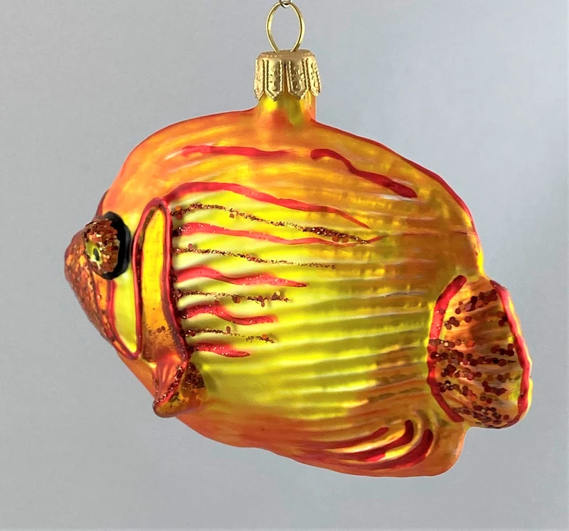 Riff-Fisch gelb orange