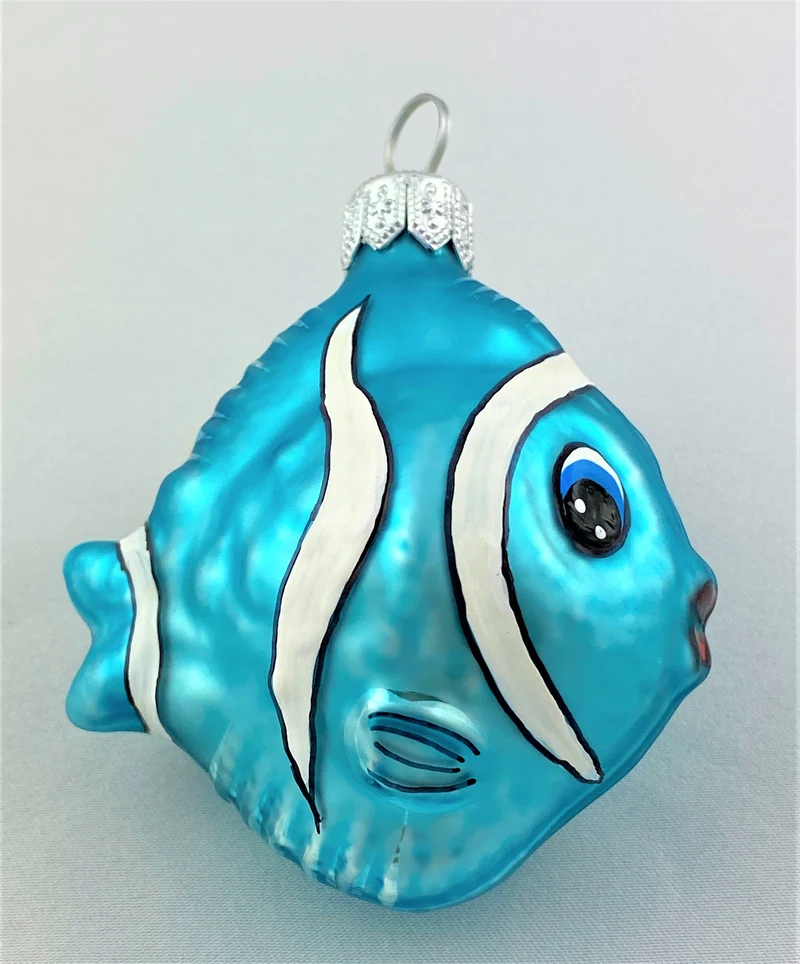 Kleiner süsser Anemonenfisch, türkis