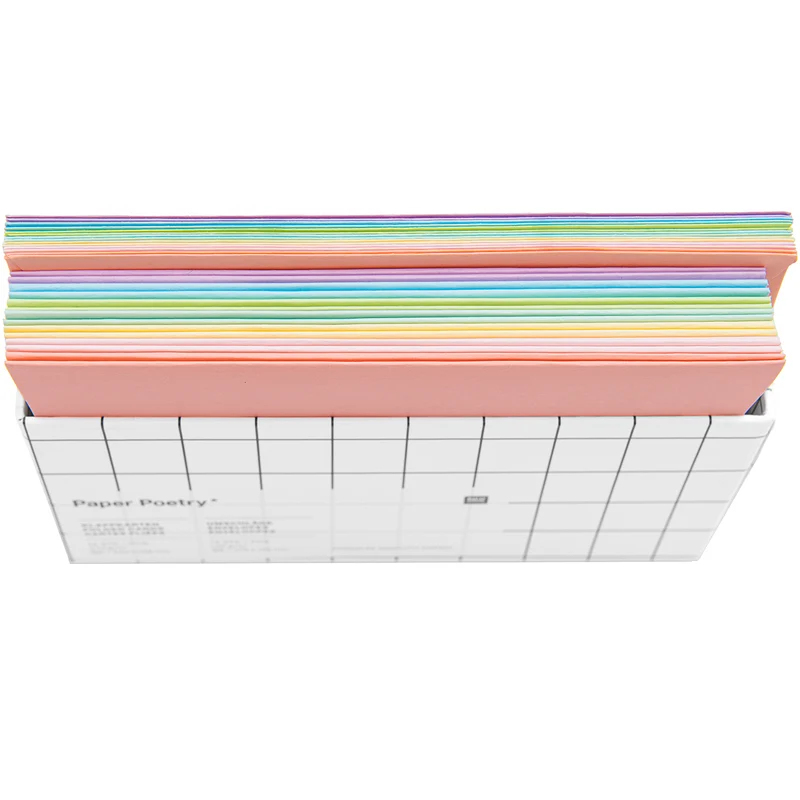 Rico Design Kartenset Rainbow pastel, B6
