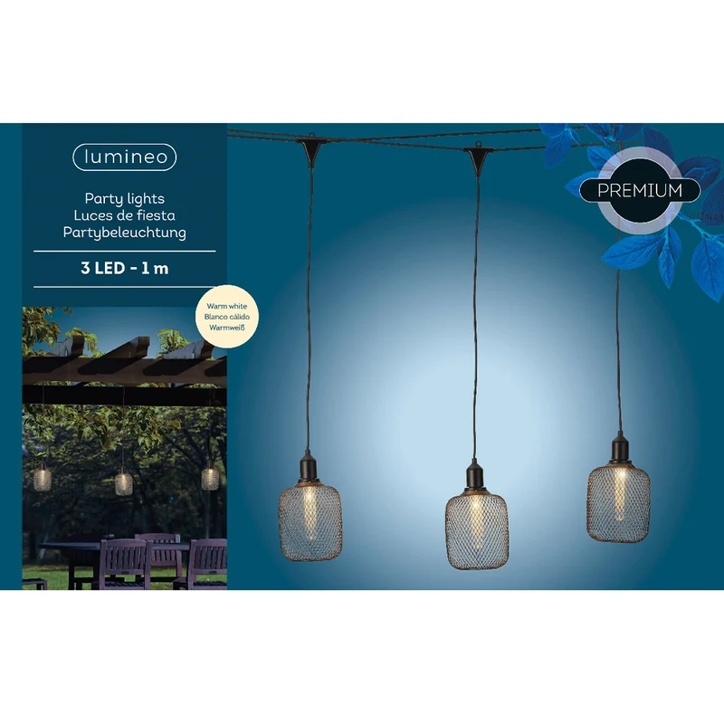 LED Party Beleuchtung Gitter Outdoor