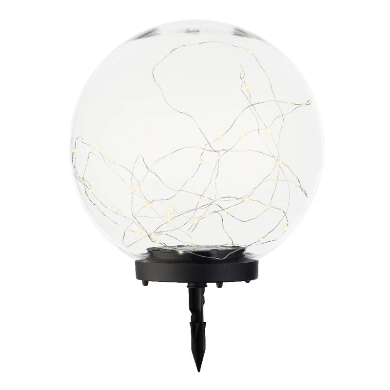 Solar Stabbeleuchtung Kugel, 30 cm