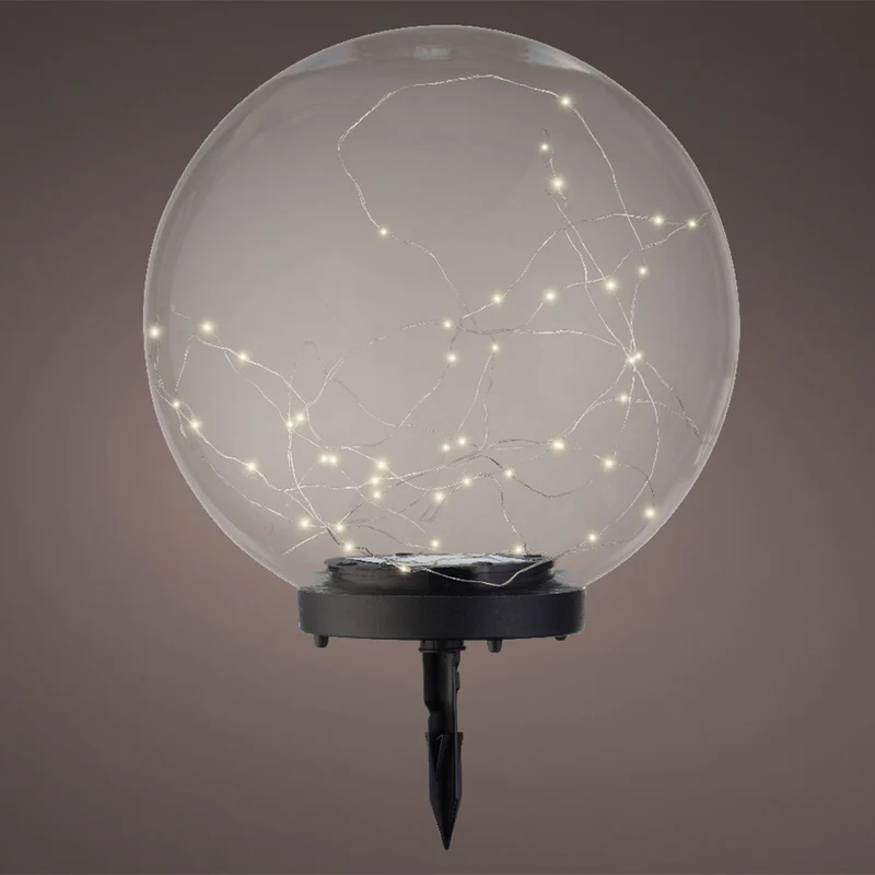 Solar Stabbeleuchtung Kugel, 30 cm
