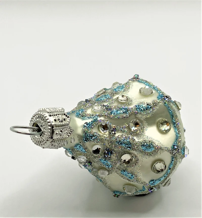 Silbernes Lampion-Ornament