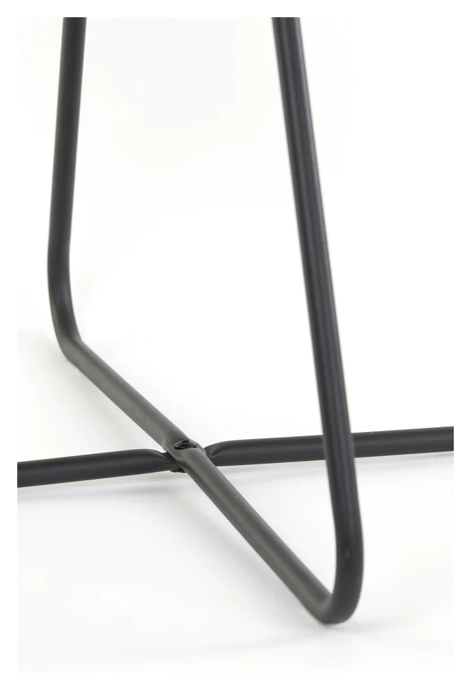 Stuhl ANTONY schwarz 72x64x82cm