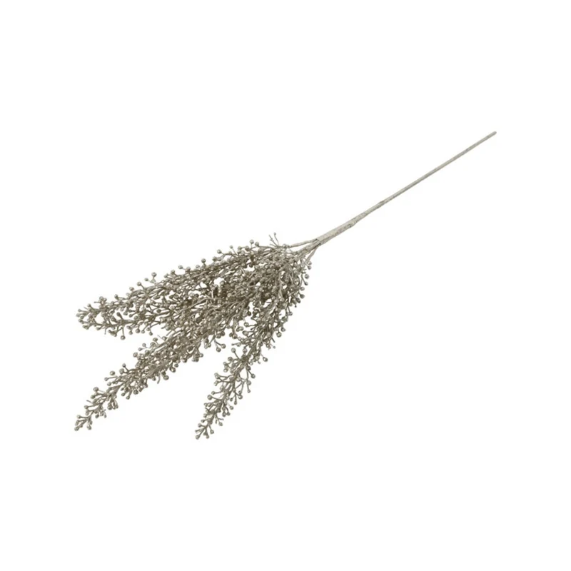 Künstlicher Zweig Artemisia, champagne