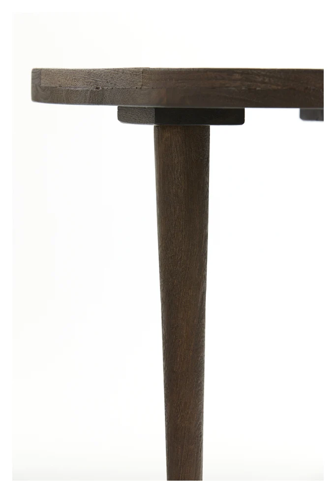Beistelltisch MAZABE Holz matt rotbraun 65x45x38cm