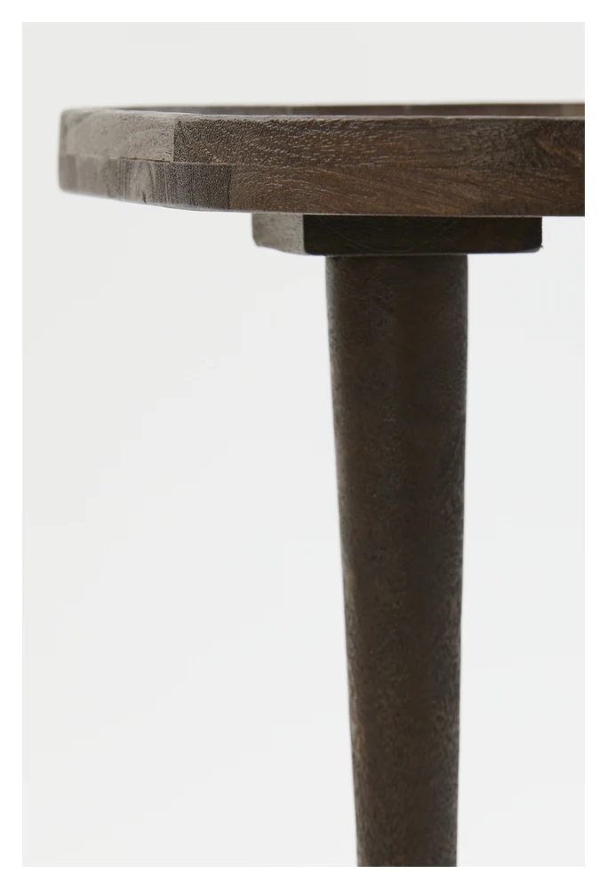 Beistelltisch MAZABE Holz matt rotbraun 65x45x38cm
