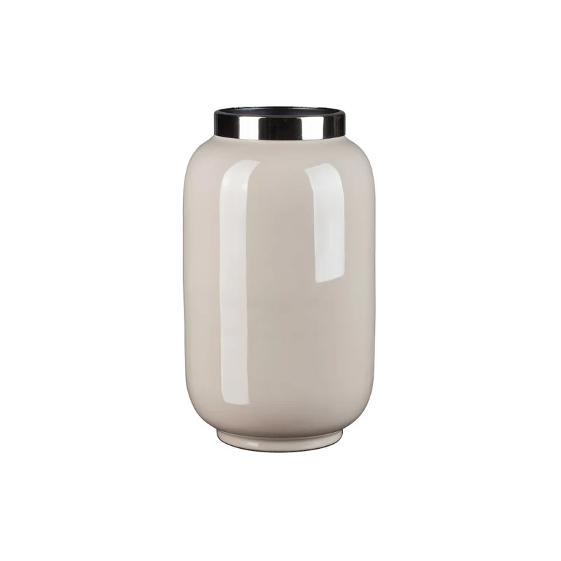 Vase SAIGON S in sandstone- silber 20 cm