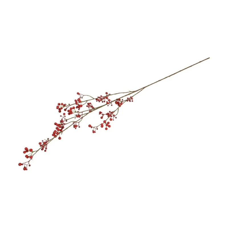 Künstlicher Zweig Alchemilla, rot