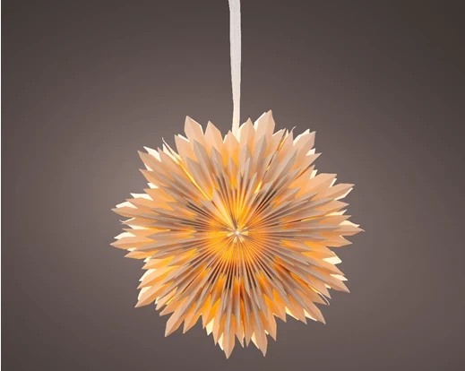 LED Papier Schneeflocke