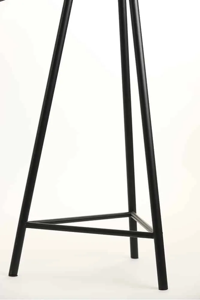 Stehleuchte ADETA Schwarz+matt Ø37x147 cm