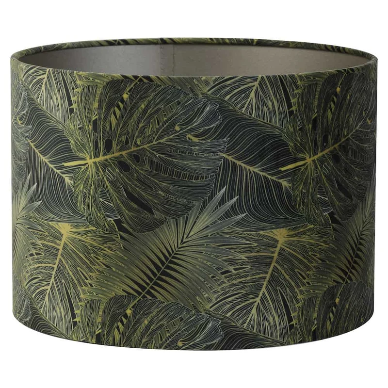 Tischleuchte TAIKA antik bronze-grün Velours 85 cm