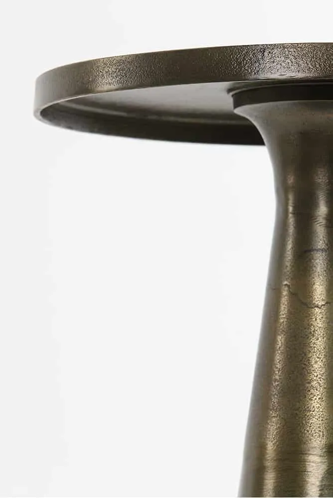 Beistelltisch PHILOS antik bronze Ø39x61cm