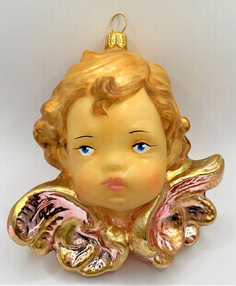 Putto mit rotgoldenen Flügeln, KOMOZJA MOSTOWSKI