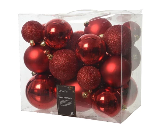 Kugeln Glitter Mix