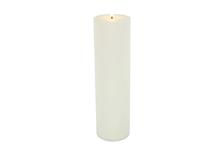 Stumpenkerze Ø10CM LED rd Patio XXL Outdoor