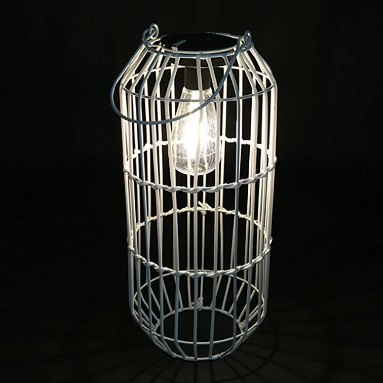 Solar Hängelampe LED weiss