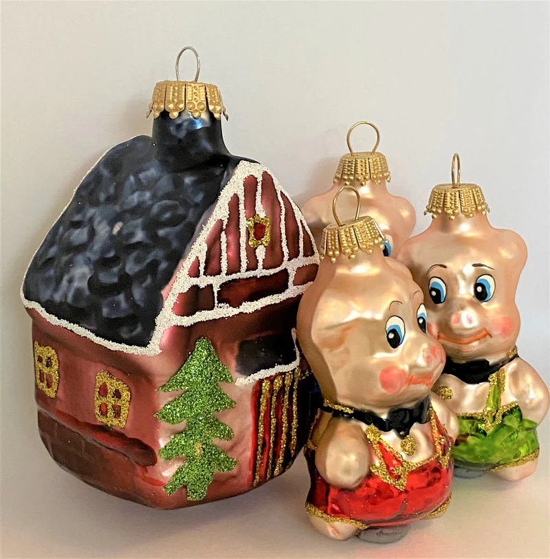 Märchen von den Drei kleinen Schweinchen, Set