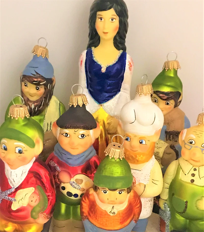Märchen vom Schneewittchen und den Zwergen, Set