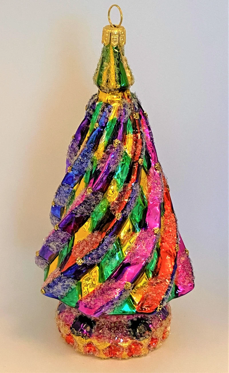 Kubistischer Weihnachtsbaum