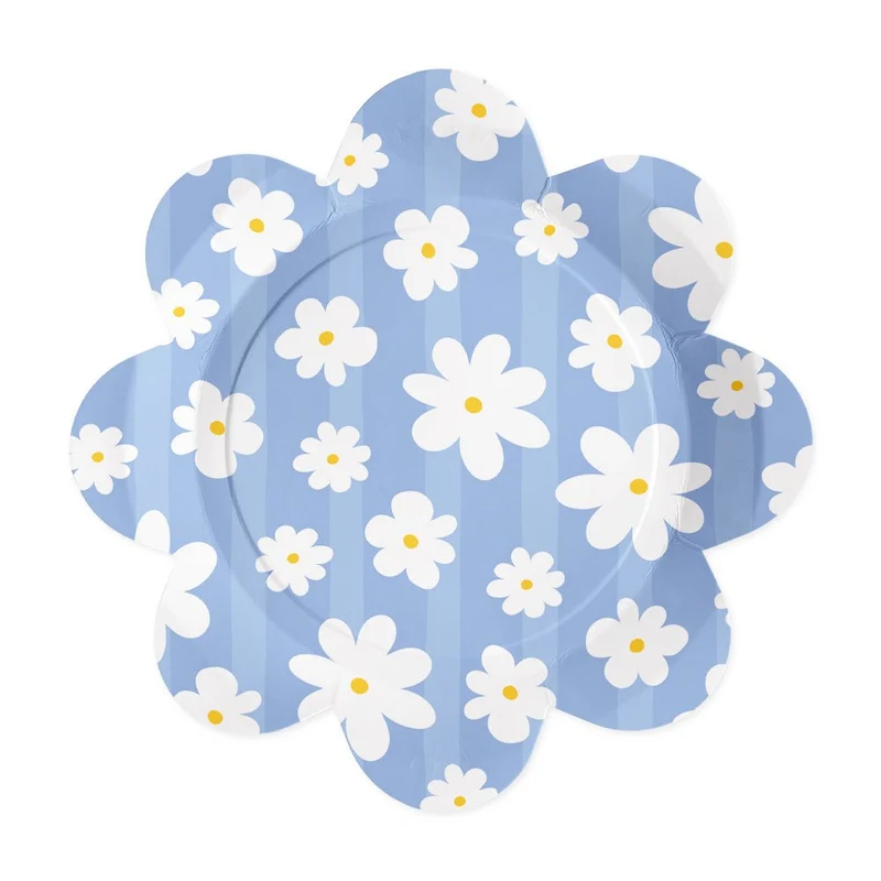 Blumenteller Gänseblümchen 23cm 8Stück