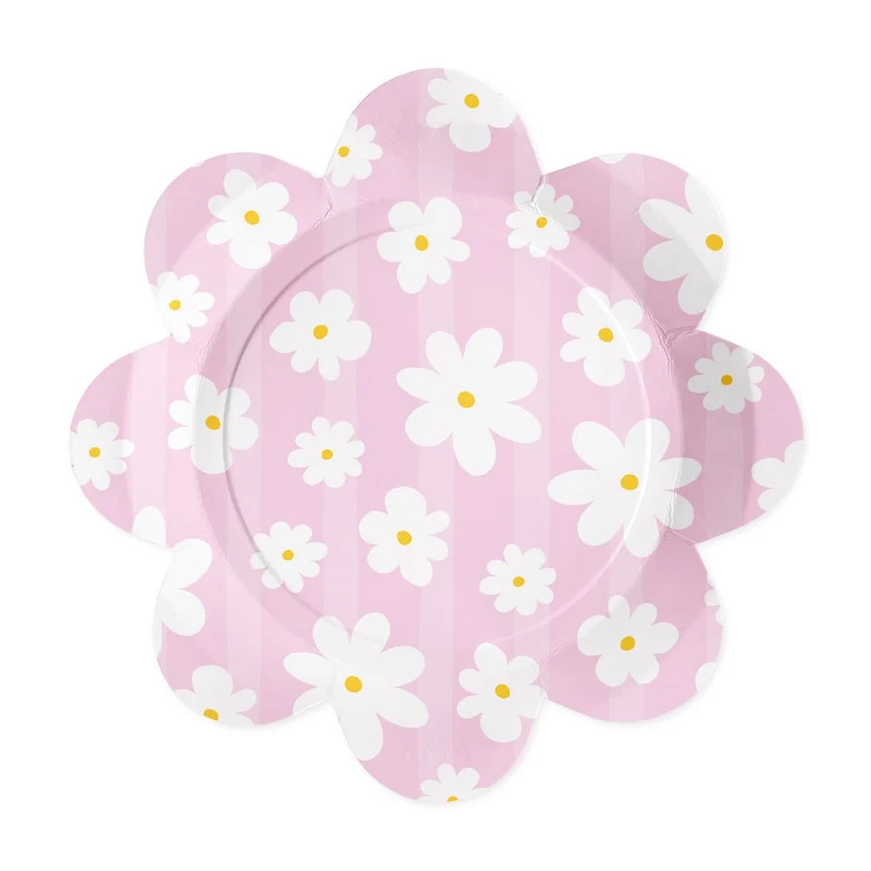 Blumenteller Gänseblümchen 23cm 8Stück