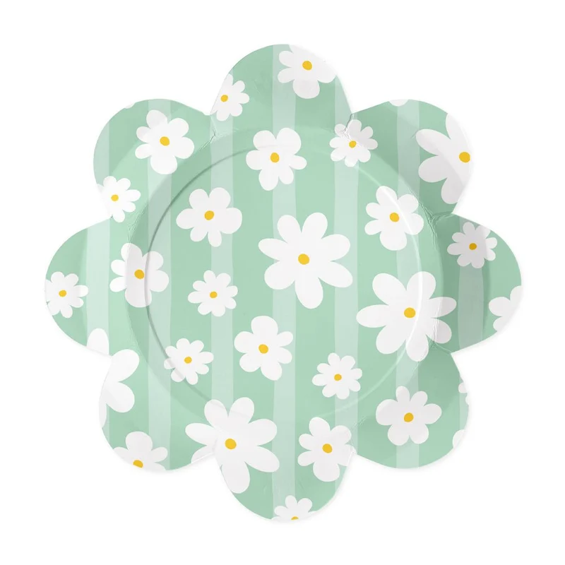Blumenteller Gänseblümchen 23cm 8Stück