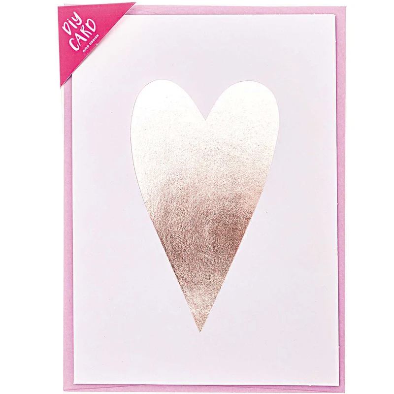 DIY Karte Liebe/ Herz
