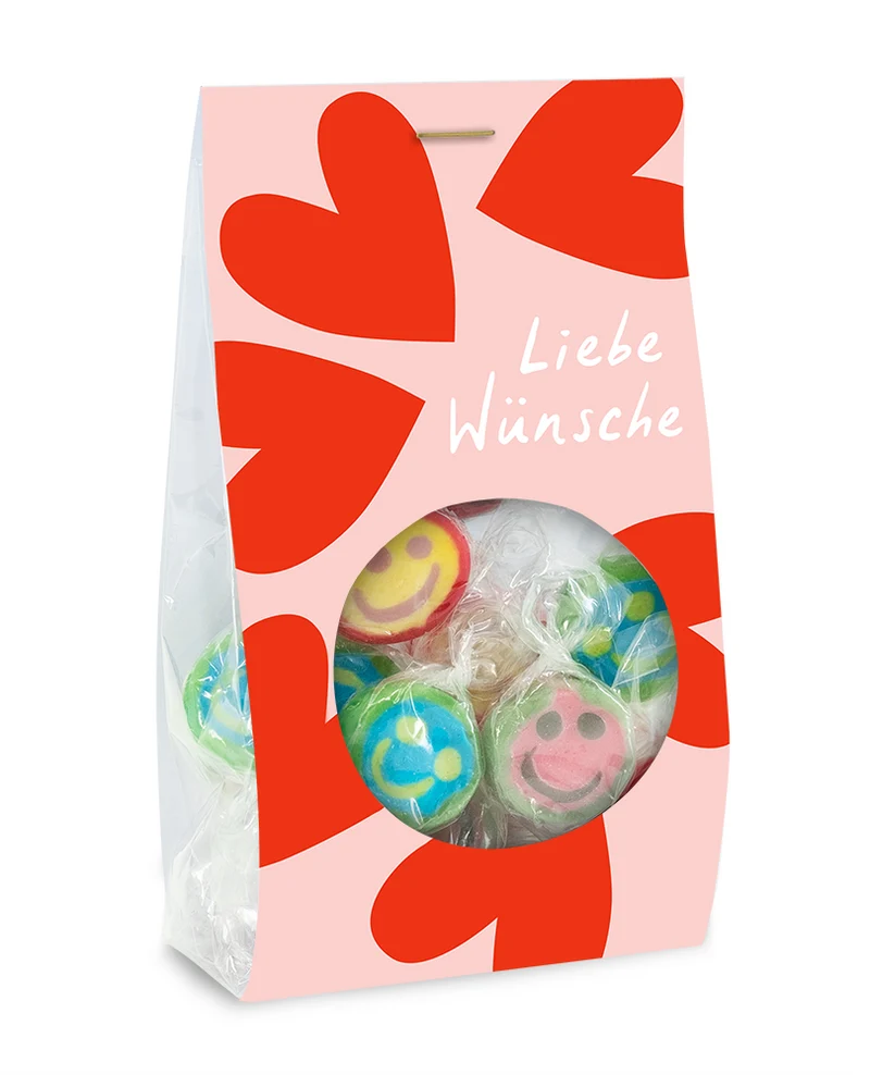 Grafik Werkstatt Gute-Laune-Bonbons 75g Liebe Wünsche