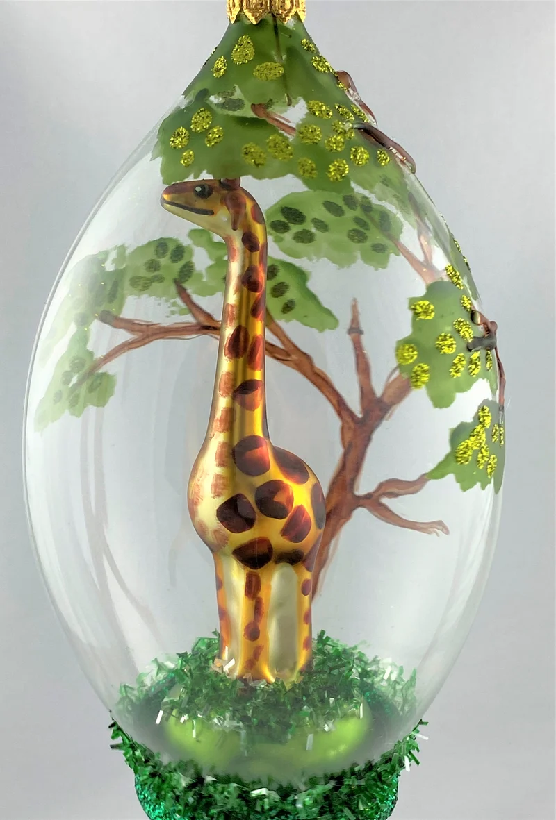 Giraffe in der Savanne